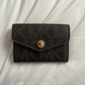 Michael Kors Brown Monogram Wallet